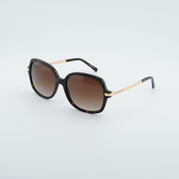 Michael Kors MK2024 310613 Sunglasses Havana Square Frame, Brown Lenses main image 4